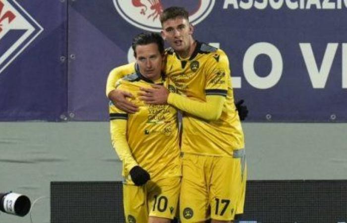 Udinese beat Fiorentina thanks to Thauvin