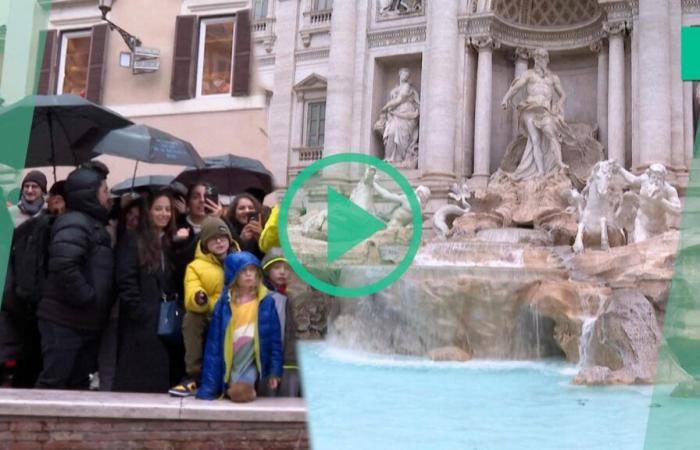 In Rome, the Trevi Fountain reopens but it will no longer be freely accessible as before