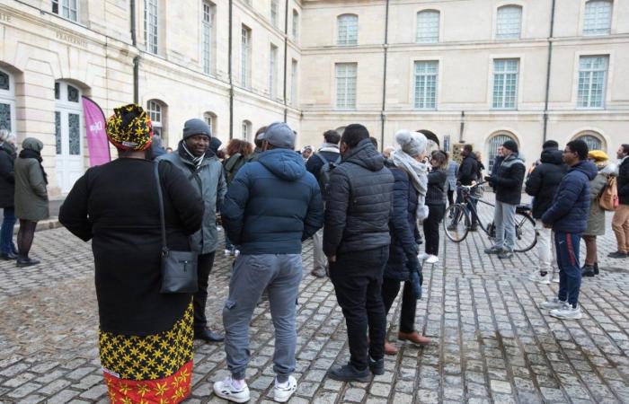 DIJON: A minute of silence in tribute to the victims of Cyclone Chido in Mayotte