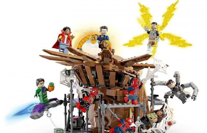 LEGO Marvel Spider-Man's Final Fight: a cult scene from Spider-Man: No Way Home