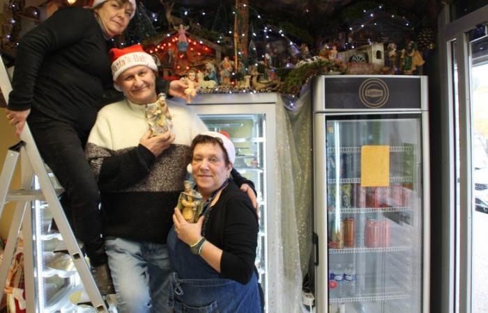 The nativity scene at the Spaguette bakery in Castres, a Christmas tradition for 35 years