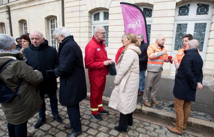 DIJON: A minute of silence in tribute to the victims of Cyclone Chido in Mayotte