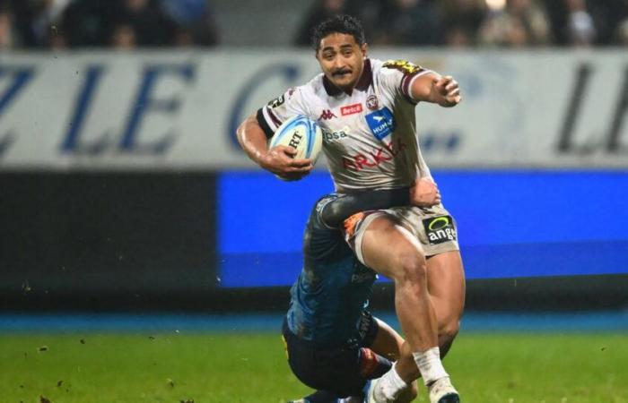 Moefana looks back on her lucky try against Castres