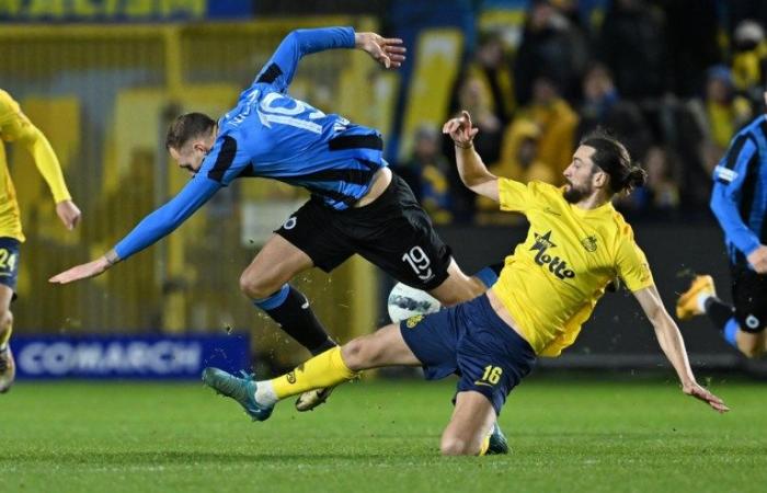 Despite being double behind, Club Brugge fights for a point on the Union field, Nilsson necks ex-team