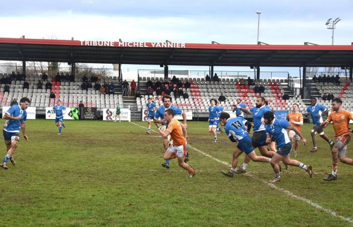 12th Day of Federal 2, RTC 27 Meaux 3: the Chalonnais victorious over the Meldois with the added offensive bonus – info-chalon.com