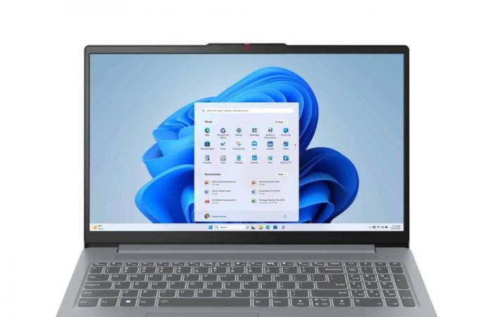 Promo €649 Lenovo IdeaPad Slim 3 15IRU9 (83E6003GFR), Ultrabook 15″ Thin and light silver under Intel Core 5 120U with Wi-Fi 6 nomadic 7 hours for studying