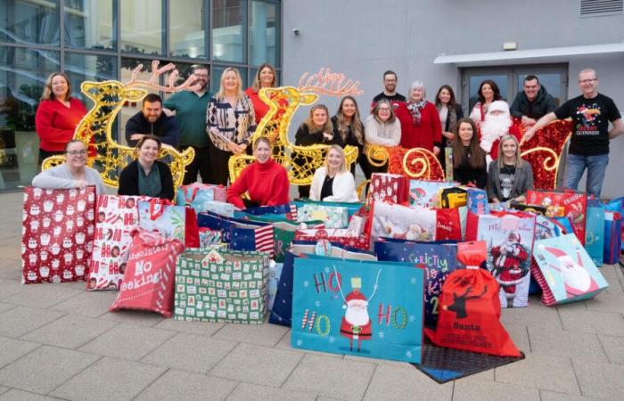 TCS staff spread some festive cheer with Secret Santa appeal