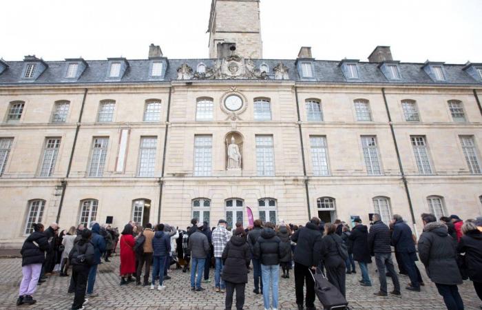 DIJON: A minute of silence in tribute to the victims of Cyclone Chido in Mayotte