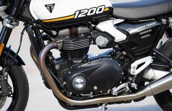 With the test of the new Triumph Speed ​​Twin 1200, we discover that classic sport is gaining ground