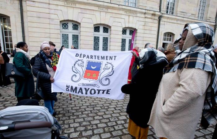 DIJON: A minute of silence in tribute to the victims of Cyclone Chido in Mayotte