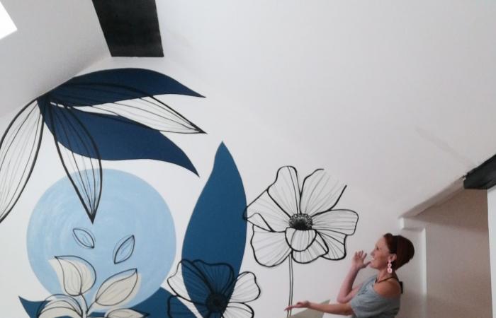 “Madame Fleur”, by Wanze, will… flourish frescoes on the walls of five rooms of the CHRH maternity ward