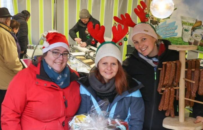 Masevaux-Niederbruck. Peasant brotherhood and Christmas tradition at the winter market