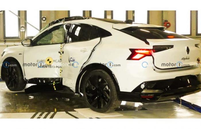 The new Renault Rafale 2025 undergoes the Euro NCAP crash test