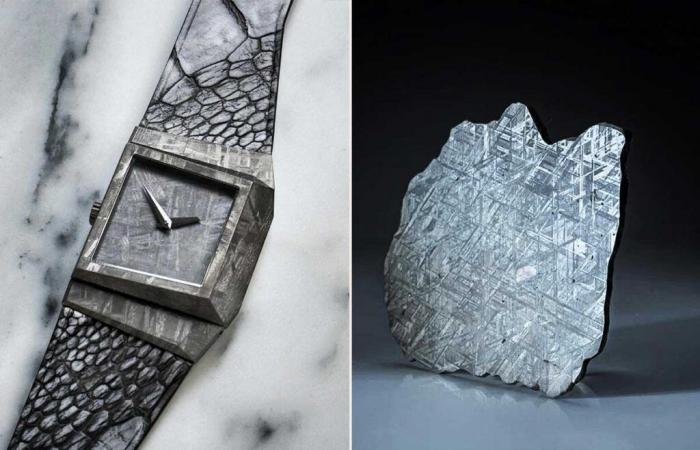 The B/1M watch was made from a meteorite discovered over 100 years ago