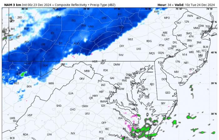 December 23 Winter Weather Advisory For Christmas Eve Morning Ice