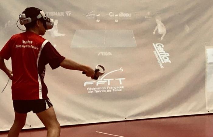 discovery of Ping in virtual reality at the French championship organized by 4S