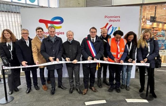 Total opens the first 100% electric service station in Paris