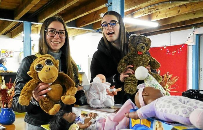 Students from Saint-Brieuc collected more than 150 toys for the children of Restos du coeur