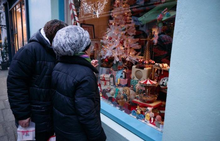 In London, a magical window where no toys are for sale