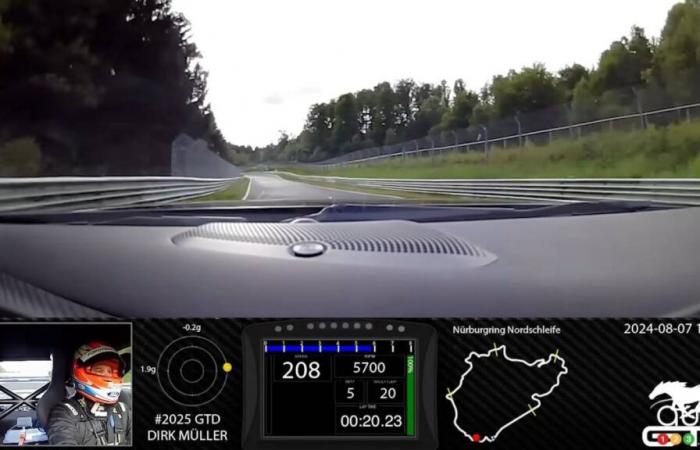 Ford shares video of its Mustang GTD on the Nürburgring