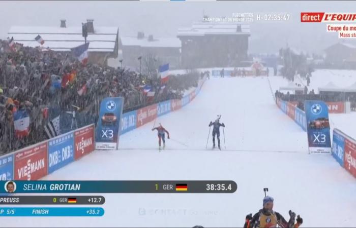 Biathlon | The highly improbable finish of Jeanne Richard in France