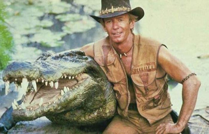 Death of Burt who showed his fangs in “Crocodile Dundee”