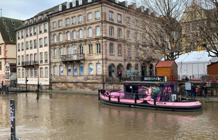 Batorama suspends the circulation of its boats in Strasbourg due to the flooding of the Ill