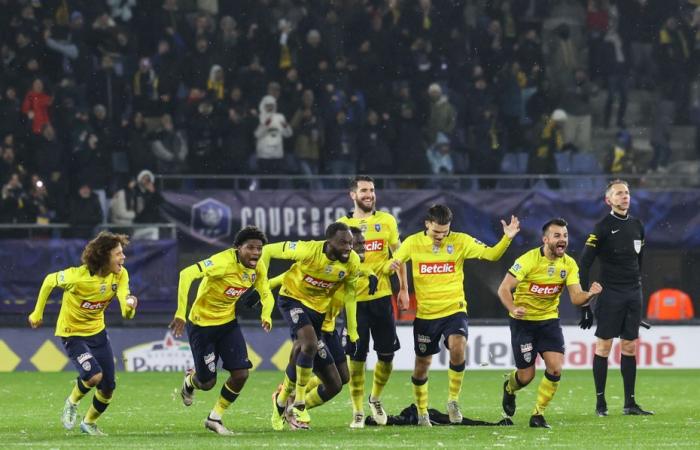 a “deserved” qualification in the round of 16 of the Coupe de France