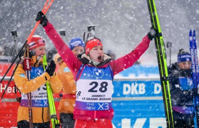 Biathlon | Le Grand-Bornand: beaten by a thread in the mass start, Jeanne Richard is making waves abroad, while Paulina Batovska Fialkova recounts her end of the race | Nordic Mag | No. 1 Biathlon