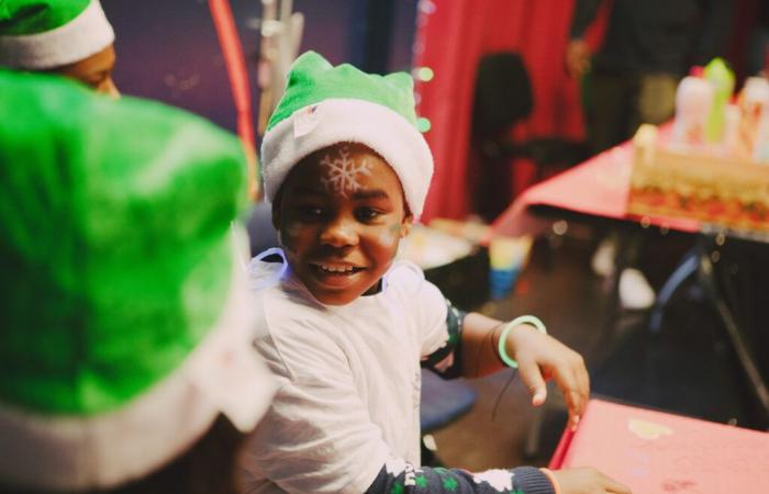 Rennes: a Christmas party for homeless children