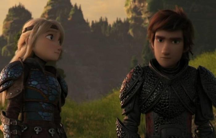 How to Train Your Dragon, Astrid and Hiccup in a new image from the live-action