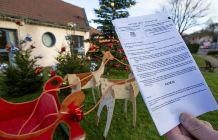 Haute-Saône. The mayor of Frotey-lès-Vesoul issues an order to authorize Santa Claus to fly over his airfield