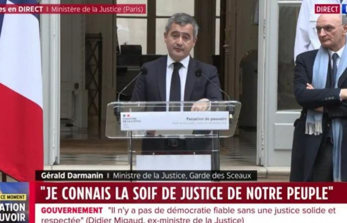 “The fight against drug trafficking will be my priority,” assures Gérald Darmanin