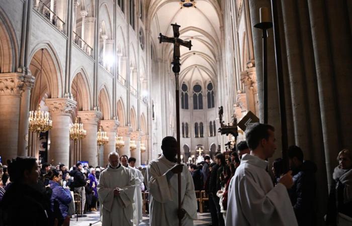 At Notre-Dame de Paris, the first Christmas masses since the fire