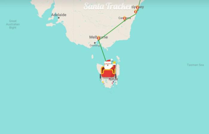 Santa Claus is coming! Follow him live thanks to Google in his gift delivery