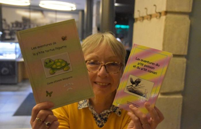 Professor in a college in Cherbourg, Estelle has published two books