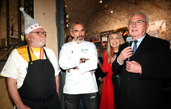 Didier Saba Launches his 2024 Christmas Ball with the chefs of Pétanque des Toqués –