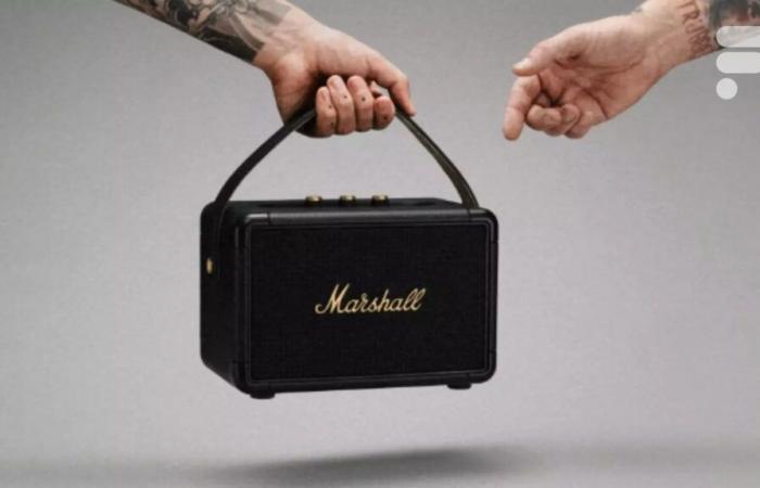 Darty reduces this Marshall speaker by 40%, ideal for adding ambiance to your evening on the 31st