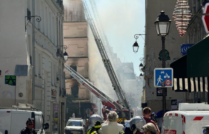 Fire in front of Saint-Lazare station: a destroyed building in Paris 8th, avoid the area!