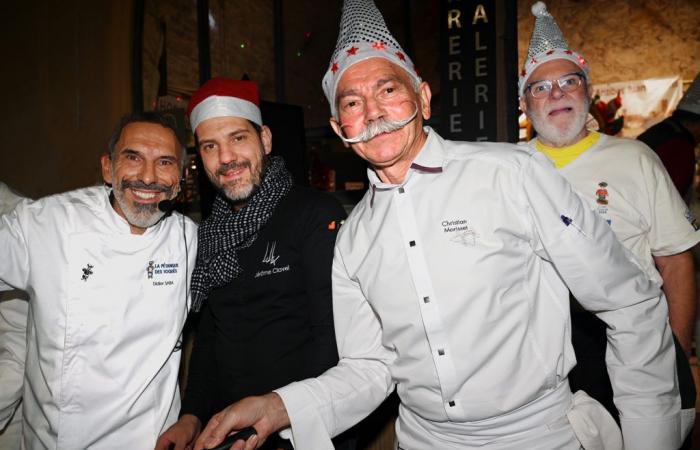 Didier Saba Launches his 2024 Christmas Ball with the chefs of Pétanque des Toqués –