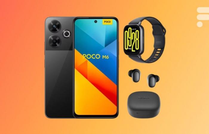 €200 is all this Xiaomi pack with smartphone, connected watch and wireless headphones costs