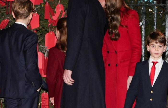 Prince William at the Christmas concert with Kate: this moment that no one noticed with Prince Louis