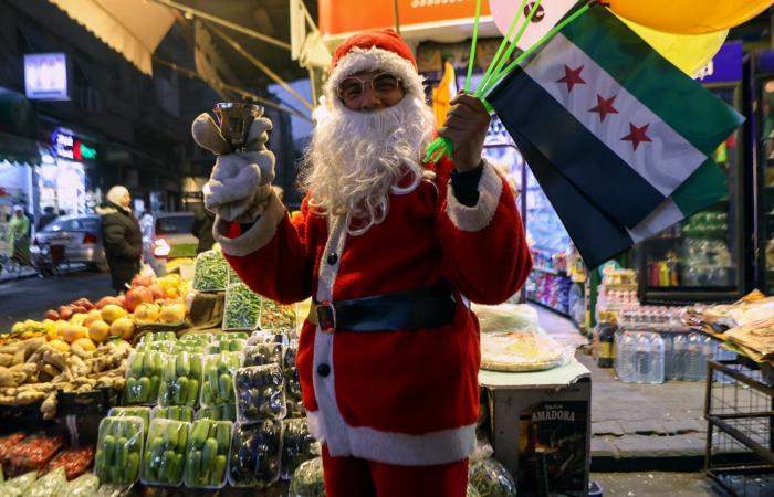 a Christmas tree burned, the Islamists in power promise sanctions