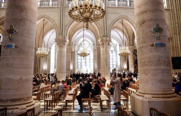 For the first time since the 2019 fire, Notre-Dame de Paris Cathedral celebrates Christmas again on Tuesday and Wednesday