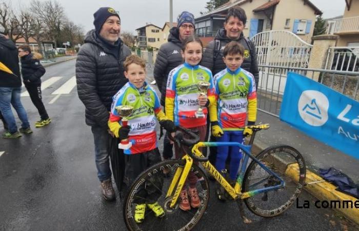 Cycling: the Vélo Club du Velay wins victories and departmental titles in the Rives de la Loire cyclo-cross