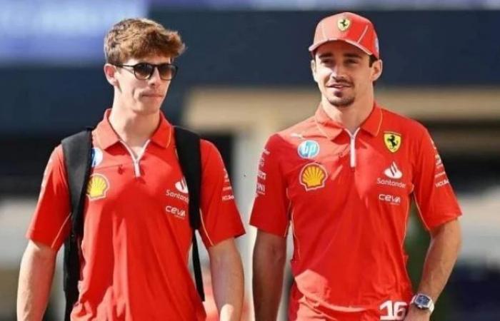 Charles Leclerc on vacation in Mexico to play golf