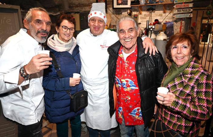 Didier Saba Launches his 2024 Christmas Ball with the chefs of Pétanque des Toqués –