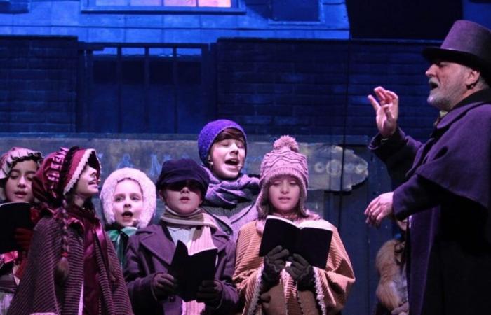 Terni, great success and sold out for 'A Christmas Carol Musical'