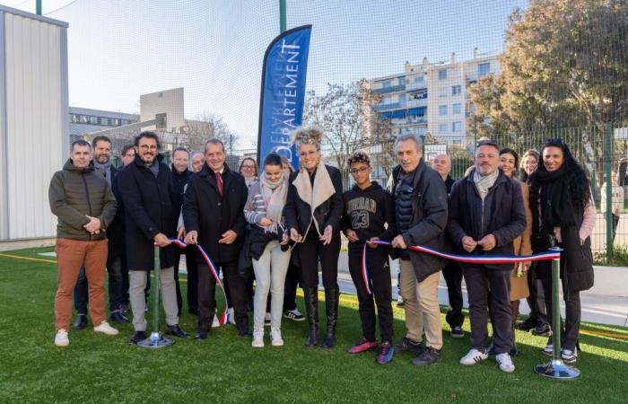 A brand new sports facility at Paul-Éluard college – La Seyne-sur-Mer