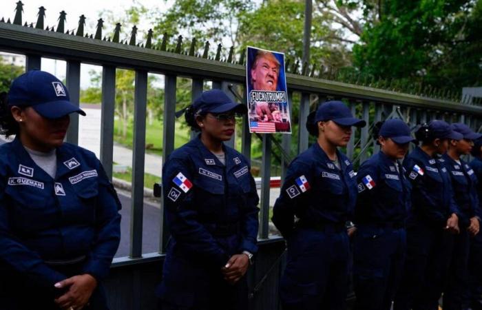 “Hands off the canal”: demonstration against Trump in Panama